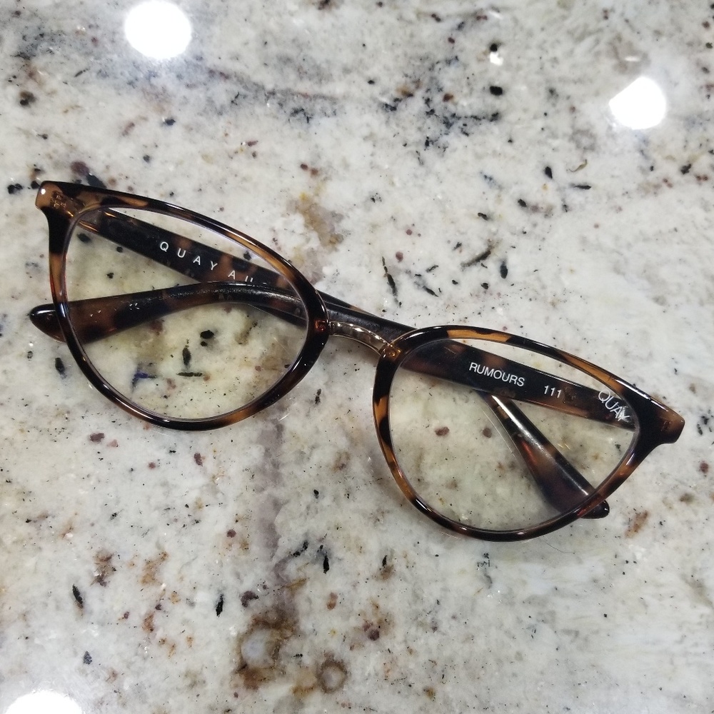 QUAY AUSTRALIA RUMOURS TORT BLUE LIGHT GLASSES